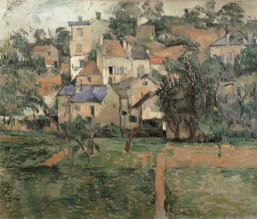 Paul Cezanne The Hermitage at Pontoise